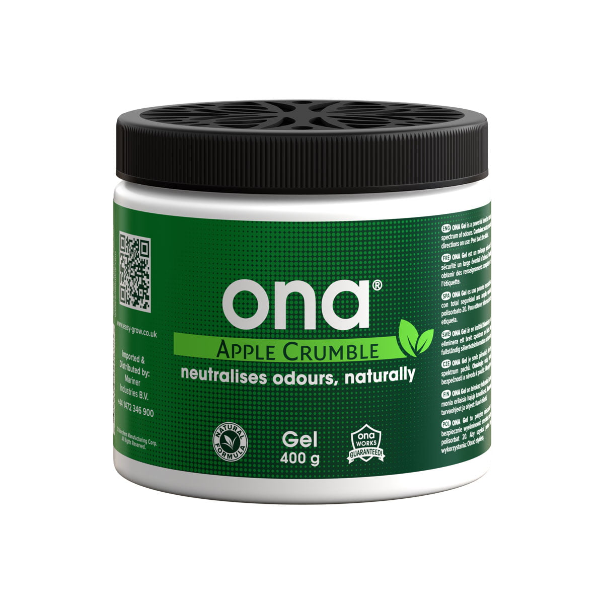 ONA Gel -hajunpoistogeeli, Apple Crumble